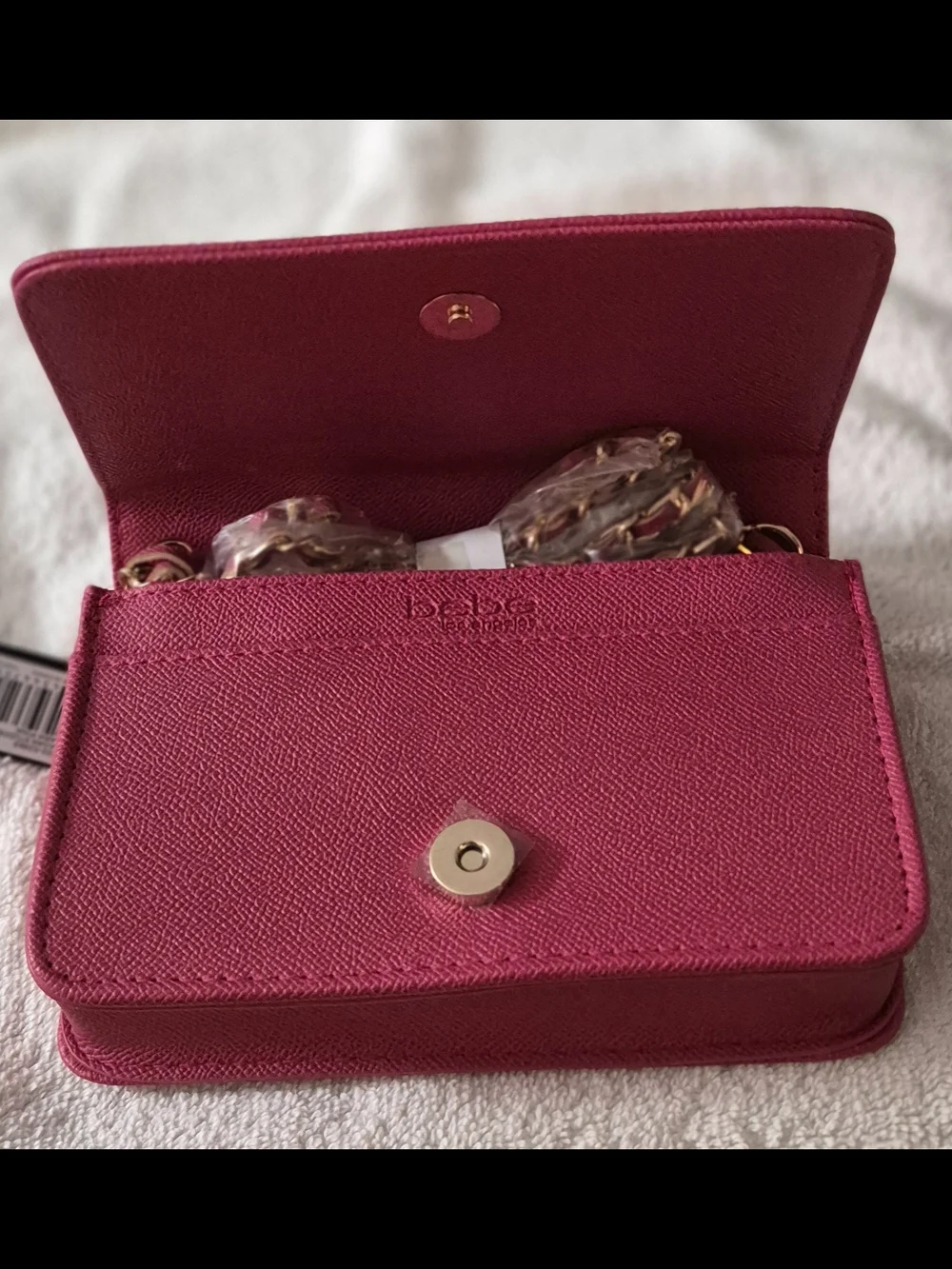 bebe Women's Studded Pink Wallet - bebe